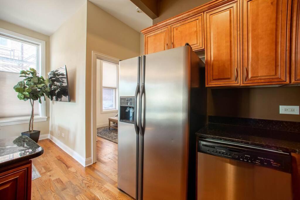 Getaway In The Heart Of Pilsen Chicago Appartement Buitenkant foto
